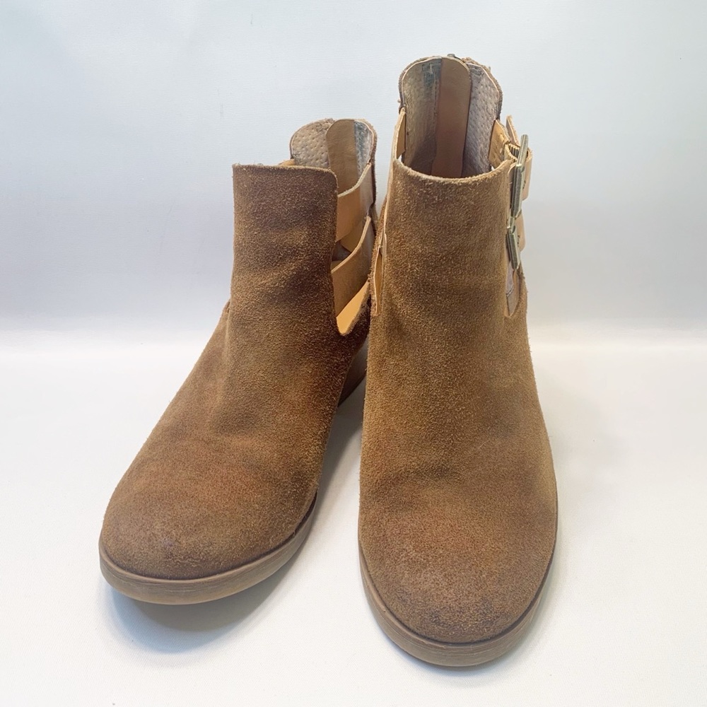Korks by Kork-Ease Suede Booties - Size 7